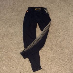 Aviator nation 5 stripe sweatpants. Size womens small